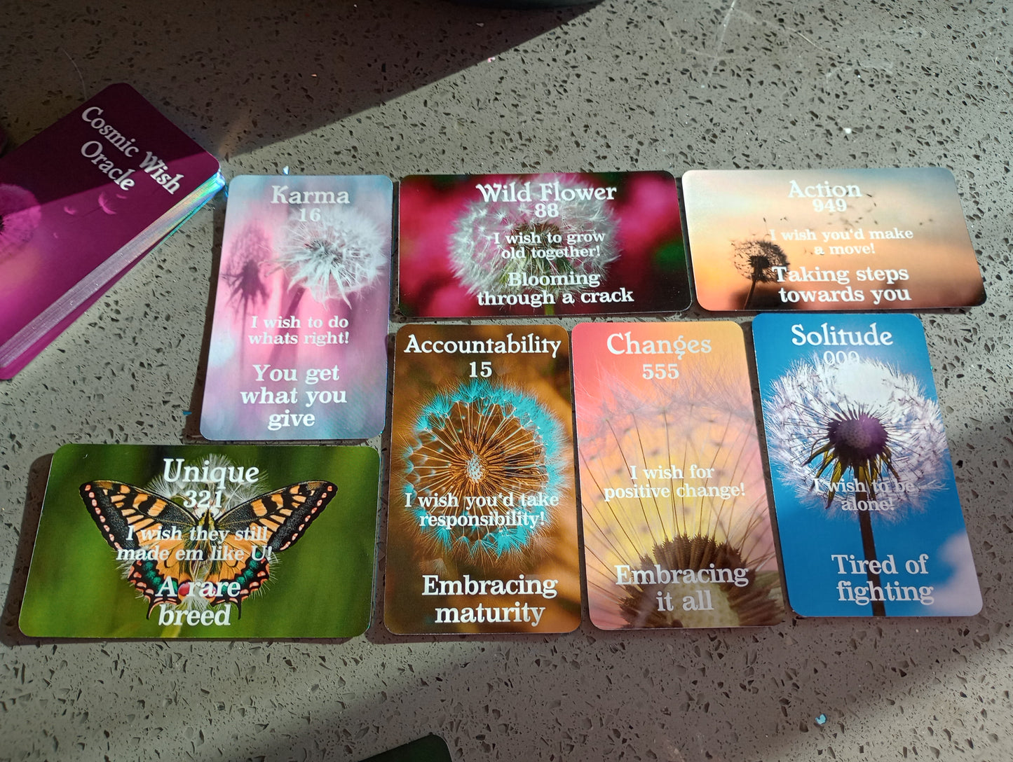 Cosmic Wish Oracle Deck🌬️