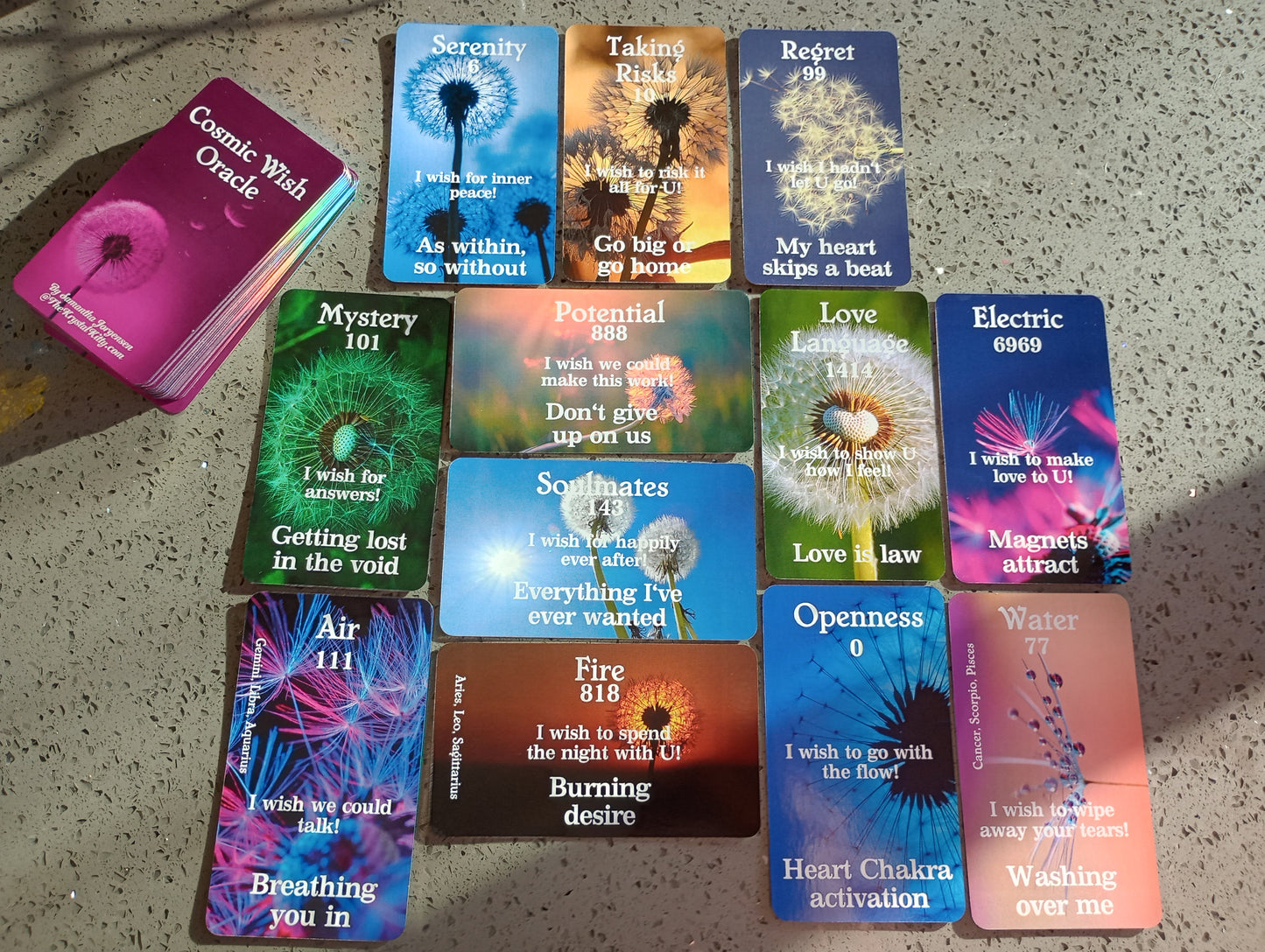 Cosmic Wish Oracle Deck🌬️